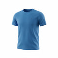 picknpack Tommy Hilfiger blue crew neck short sleeve cotton-blend t-shirt with small chest logo embroidery