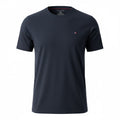 picknpack Tommy Hilfiger navy blue crew neck cotton t-shirt with small embroidered logo on chest