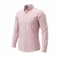 picknpack Tommy Hilfiger pink pinstripe long sleeve button down shirt with chest logo