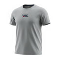 picknpack Tommy Jeans heather grey short sleeve crew neck t-shirt with embroidered chest logo