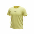 picknpack URBAN CLASSICS pastel yellow crew neck t-shirt with embroidered chest logo in soft cotton blend