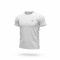 picknpack white TRUE RELIGION crew neck t-shirt with small black logo on chest, made from soft cotton